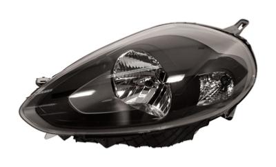 proiettore sinistro h4 elettrico con motore nero fiat punto evo 2009 2012 ft3444924