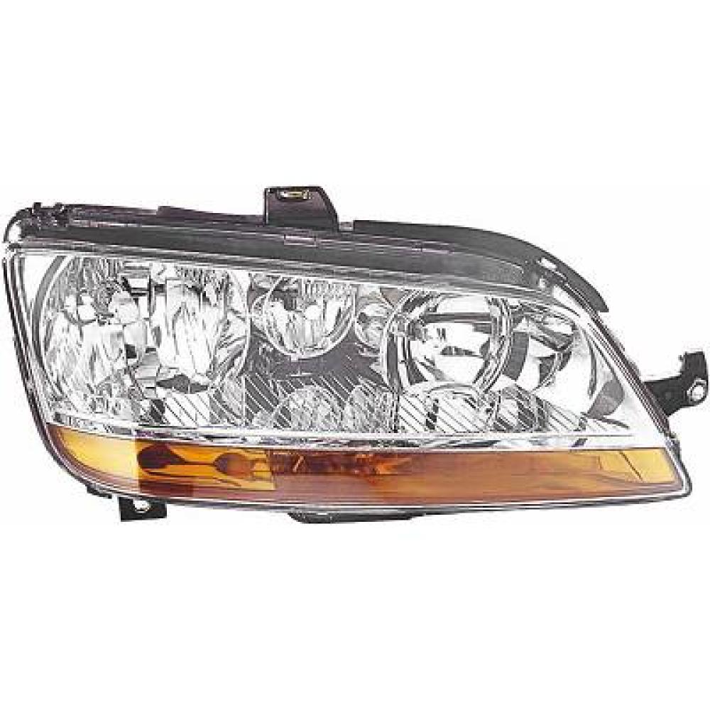 proiettore sinistro mod h7 h1 elettrico con motore con fanale arancio mod 12 05 fiat multipla 2004 2010 ft3504904