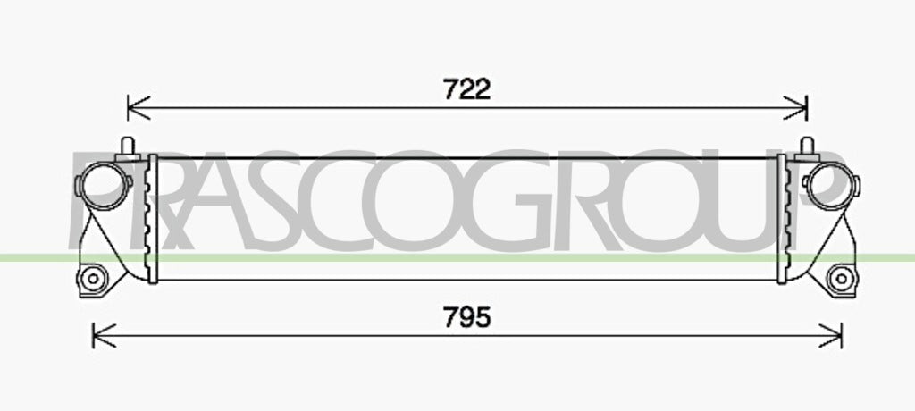 intercooler fiat sedici 2007 2013 ft360n001