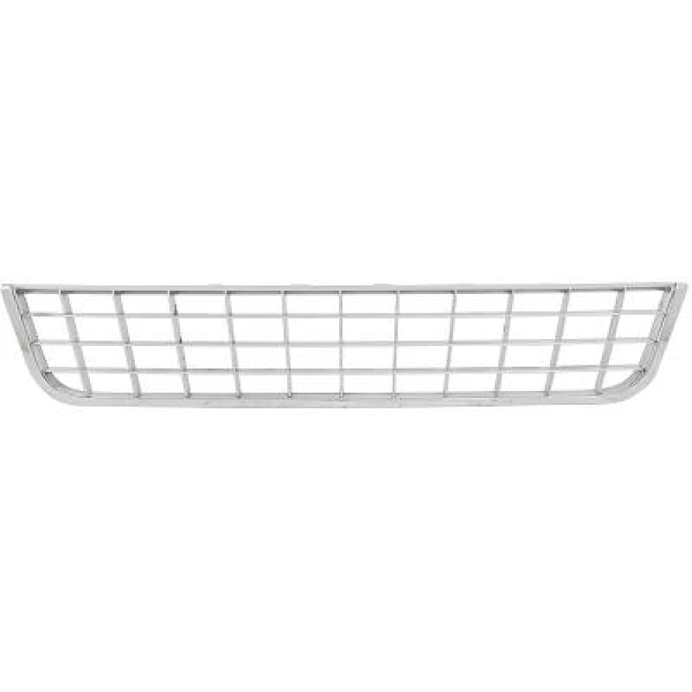 griglia paraurti anteriore centrale grigia con cornice cromata fiat linea 2007 2010 735492429