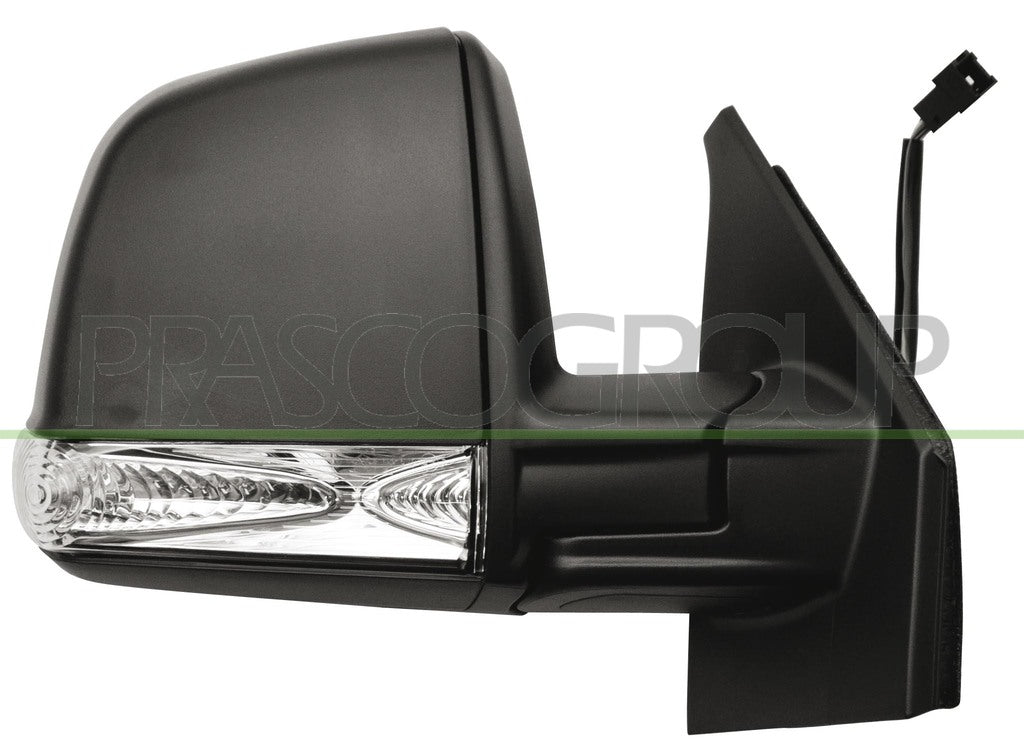 retrovisore destro elettrico termico con primer con fanale con sonda 8pins mod combi panorama fiat doblo 2009 2014 ft9107325