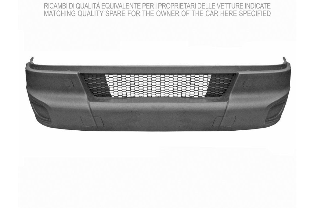 paraurti anteriore nero senza sede fendi iveco daily 2011 2014 ft9291001