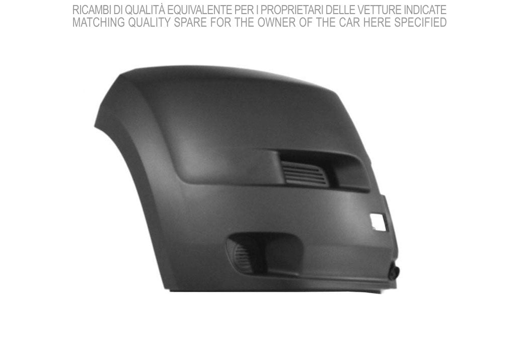 cantonale destro nero con tappo copri gancio paraurti anteriore fiat ducato 2006 2014 ft9301113