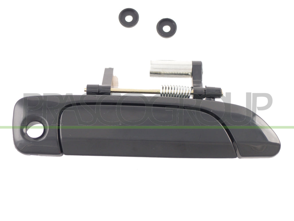 maniglia anteriore destra esterna nera liscia con foro nottolino honda civic 2003 2005 hd0388001