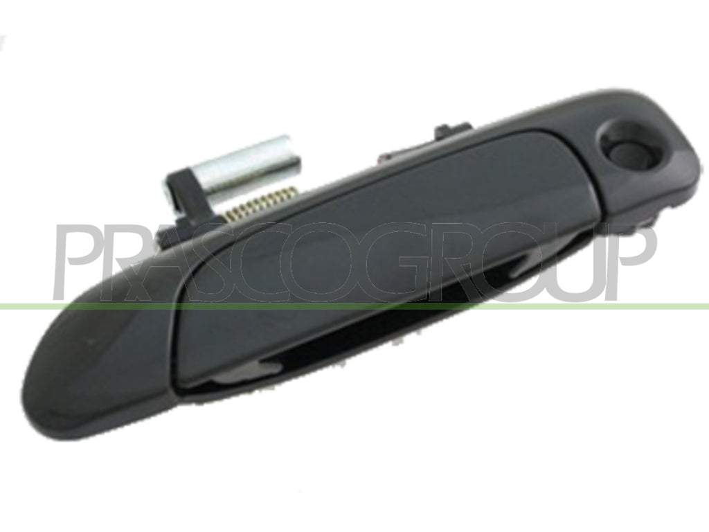 maniglia anteriore sinistra esterna nera liscia con foro nottolino honda jazz 2004 2008 hd3208002