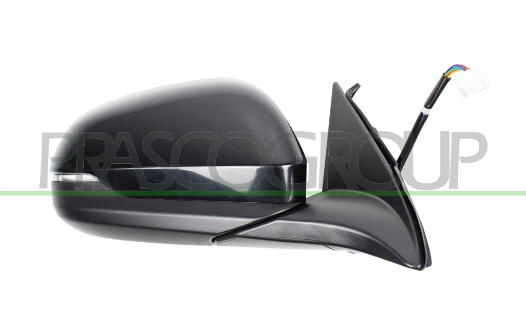 retrovisore destro elettrico nero chiudibile con fanale convesso 7 pins honda hrv 2018 2021 hd8047343