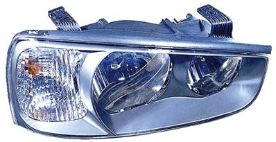 proiettore destro h1 h7 elettrico con motore hyundai elantra 2000 2003 hn0314803