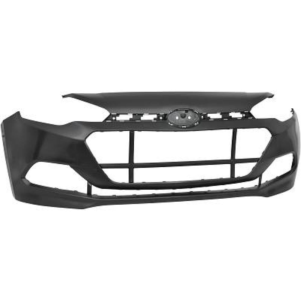 paraurti anteriore nero liscio da primerizzare con tracce pdc hyundai i20 2014 2018 hn2041001