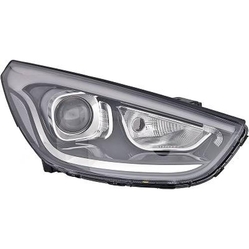 proiettore destro hir2 py21w elettrico senza motore nero led hyundai ix35 2013 2015 hn8054913