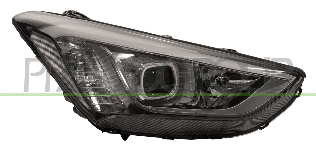 proiettore destro xenon d3s h7 elettrico con motore led hyundai santa fe dm 2012 2015 hn8194903
