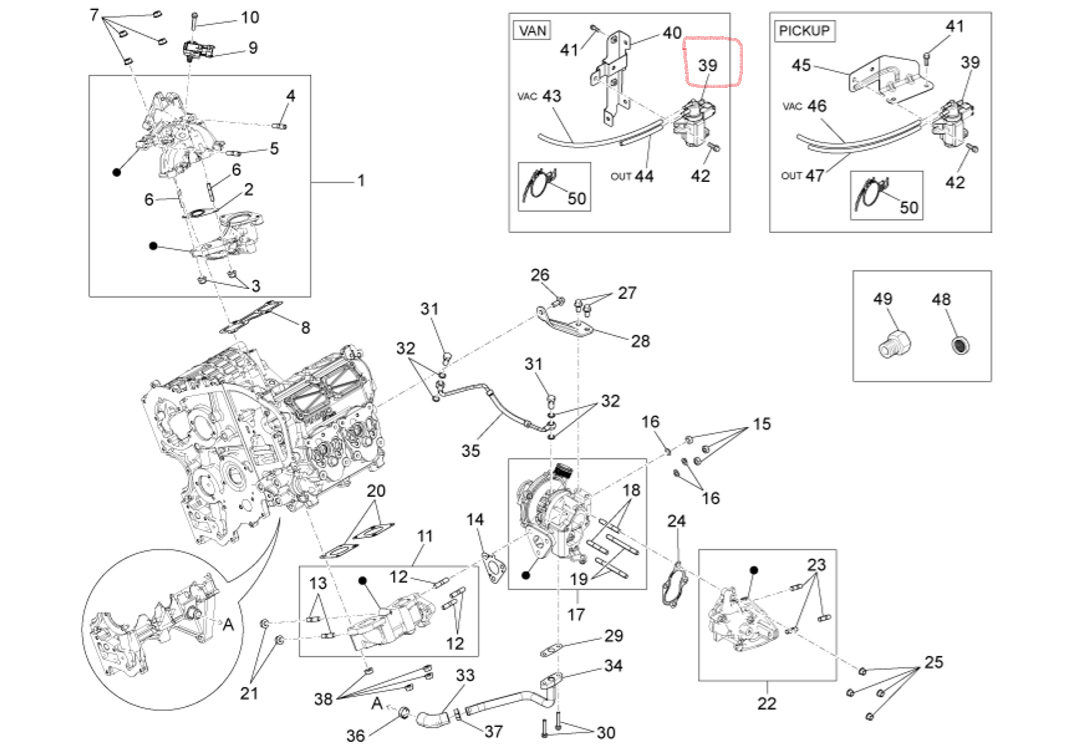 MODULATORE DI PRESSIONE PIAGGIO PORTER B007346 - Mondo Porter