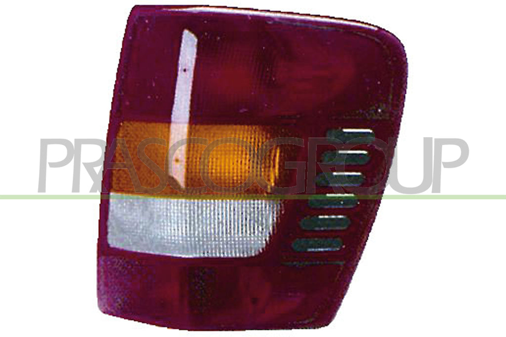 fanale posteriore sinistro senza portalampada con lampadina omologazione sae jeep grand cherokee 1999 2001 je0174154