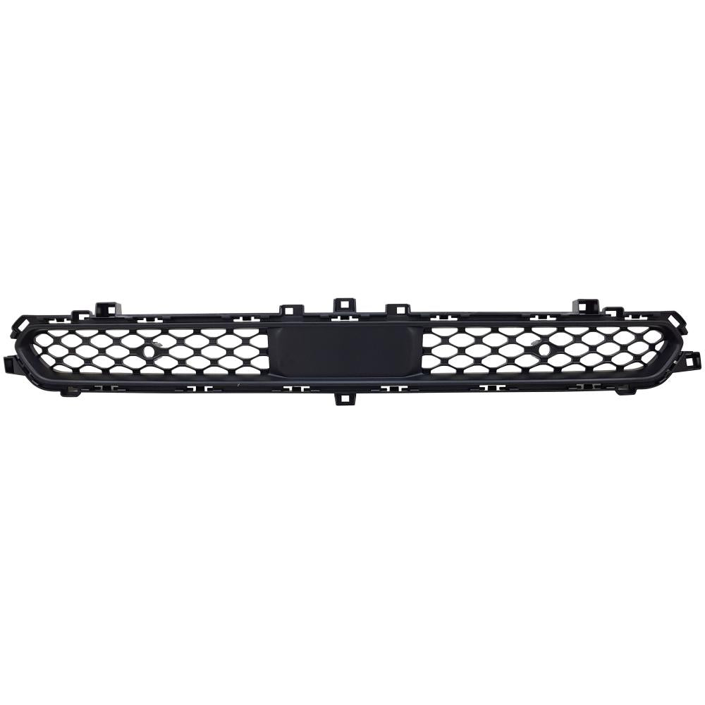 griglia paraurti anteriore centrale superiore nera goffrata con fori pdc supporti jeep compass cross trailhawk mp 2021 k6wy78gxhaa