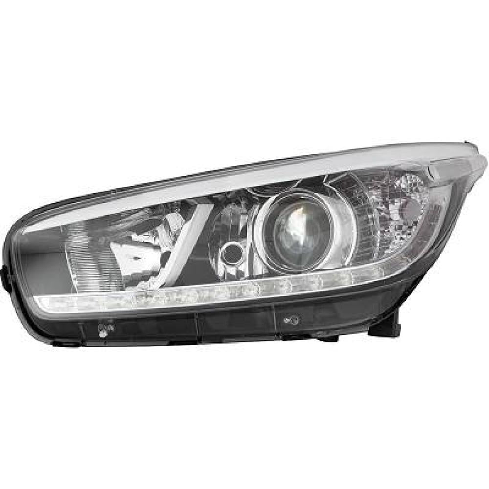 proiettore sinistro h7 h7 h7 elettrico con motore con luce diurna nero led kia cee d 2012 2015 92101 a2020