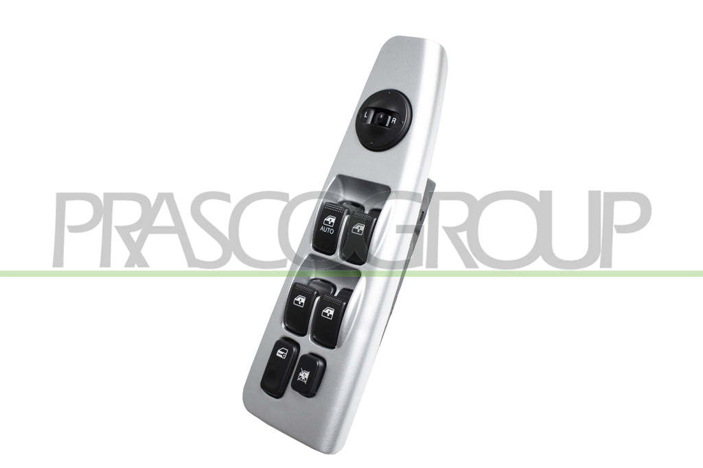 pulsantiera alzacristallo porta anteriore sinistra grigia 4 interruttori 21 pins kia cerato 2003 2010 ki520ws04