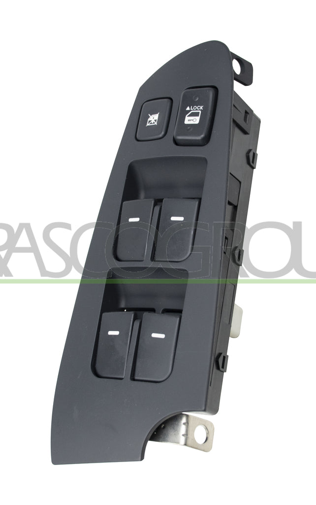 pulsantiera alzacristallo porta anteriore sinistra nera 4 interruttori 14 pins kia cerato 2011 2011 ki522ws04