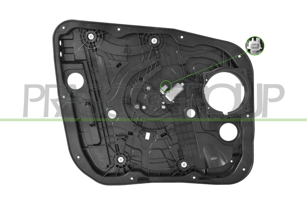 alzacristallo anteriore sinistro con pannello mod 5 porte kia sorento um 2014 2017 ki818w040