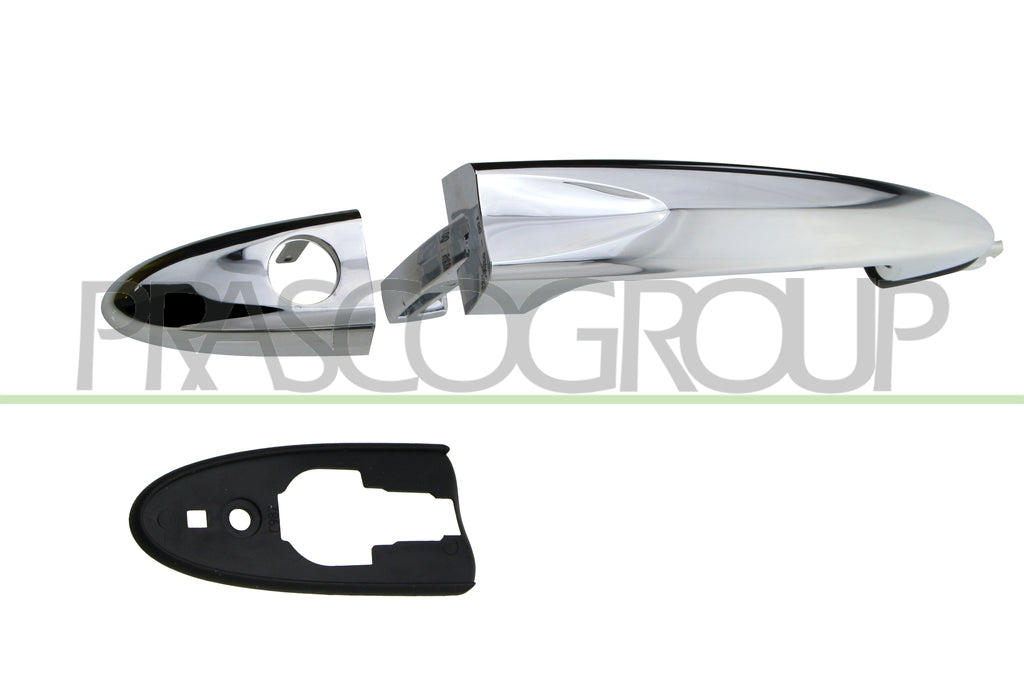 maniglia anteriore sinistra esterna cromata con foro nottolino lancia ypsilon 2003 2006 la0028006