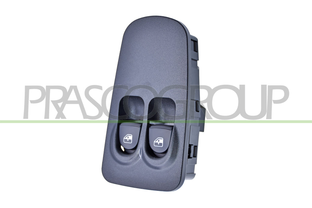 pulsantiera alzacristallo porta anteriore sinistra nera 2 interruttori senza funzione regolazione retrovisori 10 pins lancia ypsilon 2003 2006 la002ws14