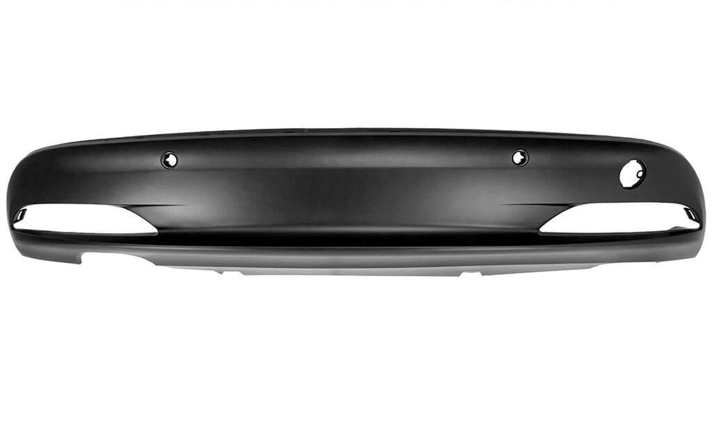 spoiler paraurti posteriore nero goffrato con fori pdc lancia ypsilon 2011 2015 la0041861