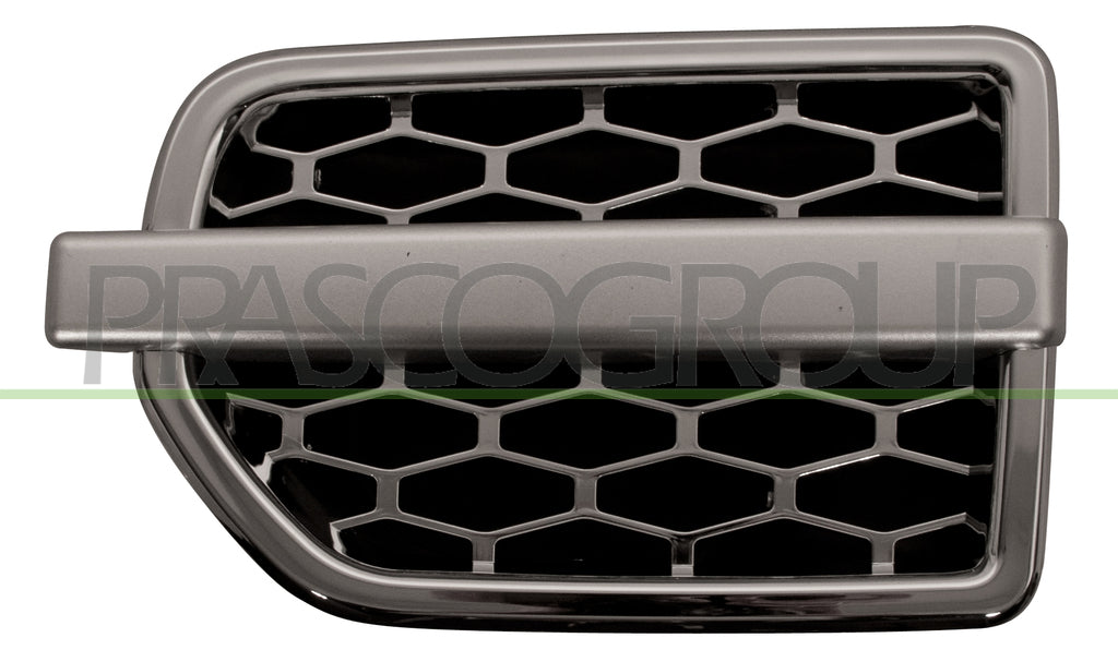 griglia parafango anteriore sinistro argento land rover discovery iv lr4 2010 2014 lr0321404