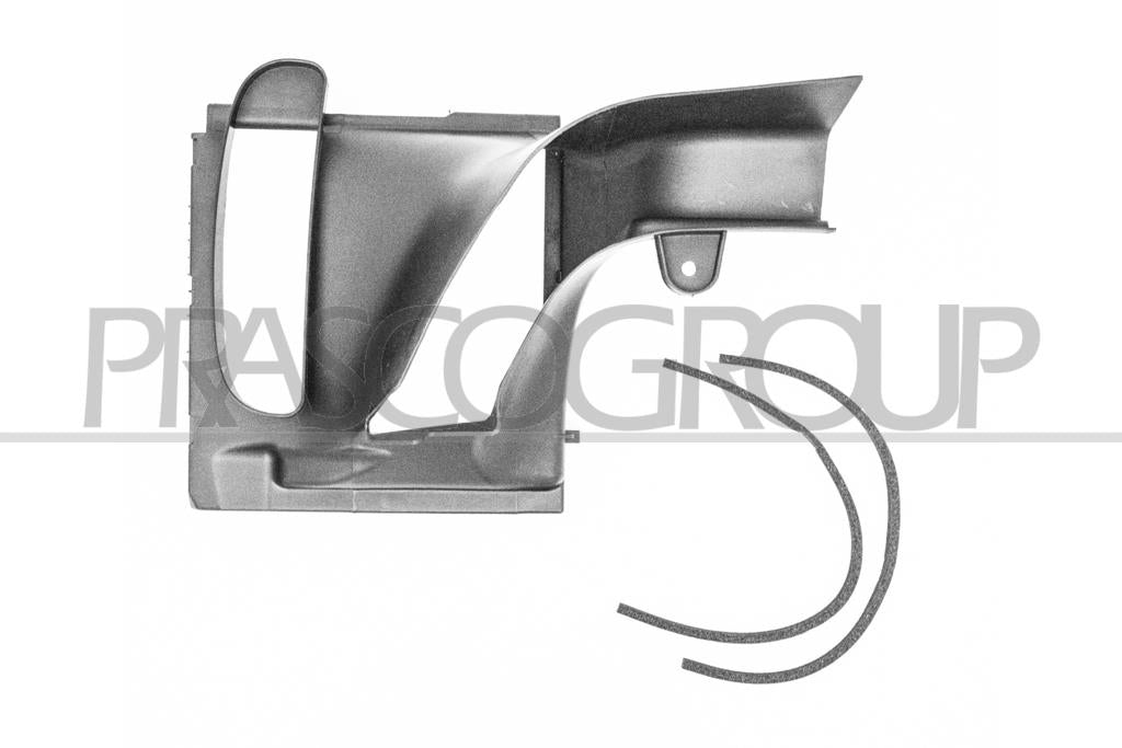 guida aria destra paraurti anteriore inferiore land rover discovery v l462 2017 2020 lr0382103