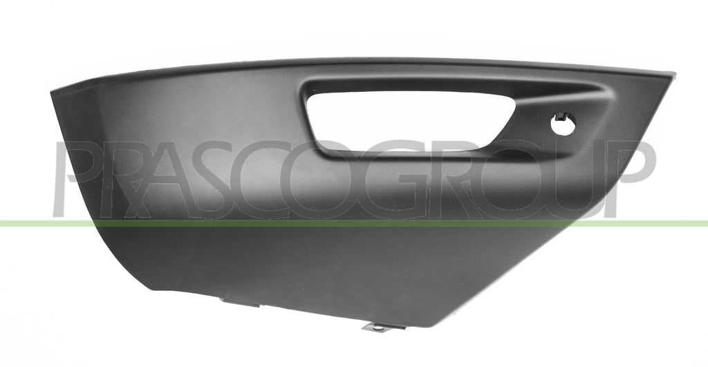 spoiler destro paraurti anteriore nero goffrato con fori pdc supporti land rover range rover sport l494 2013 2017 lr8041803