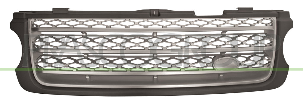 griglia radiatore grigia argento mod hse supercharged land rover range rover l322 2010 2012 lr8642001