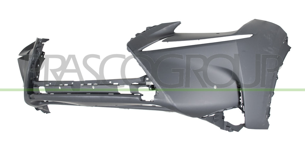 paraurti anteriore con primer con fori pdc supporti con fori lavafari con tracce park assist lexus nx az710 2014 2017 ls7001031
