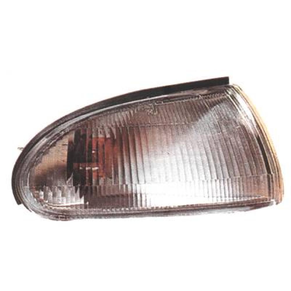 fanale anteriore sinistro bianco con portalampada mitsubishi lancer 1992 1996 mb821043