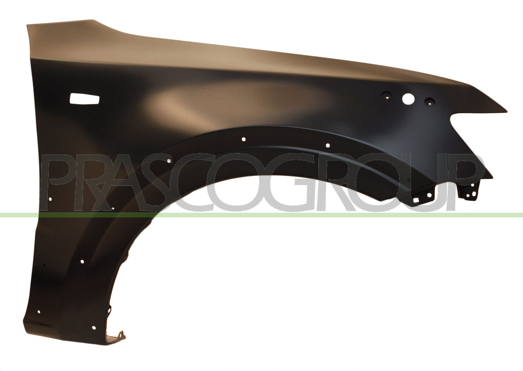 parafango anteriore destro con fori lucciola e parafanghino mitsubishi pajero 2007 2015 mb1623013