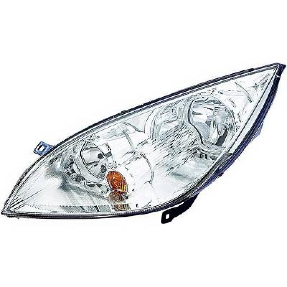 proiettore sinistro h7 h7 elettrico con motore mitsubishi colt 2004 2008 mb3244904