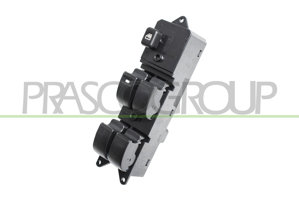 pulsantiera alzacristallo porta anteriore sinistra nera 4 interruttori 14 pins mitsubishi pajero 2001 2002 mb822ws04