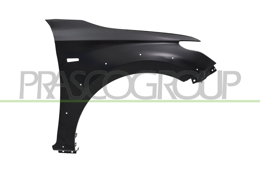parafango anteriore destro con fori lucciola e parafanghino mitsubishi l200 triton 2015 2019 mb8243043