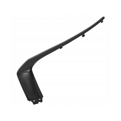 modanatura sinistra paraurti anteriore superiore nera lucida mitsubishi l200 triton 2019 2023 mb8261214