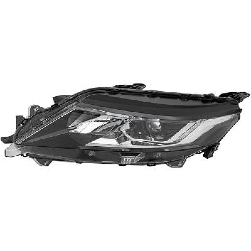 proiettore sinistro h11 hb3 elettrico con motore con cavi mitsubishi l200 triton 2019 2023 mb8264904