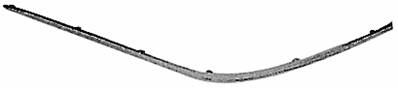 profilo modanatura destra paraurti anteriore cromato mercedes c class w203 2000 2004 me0271247