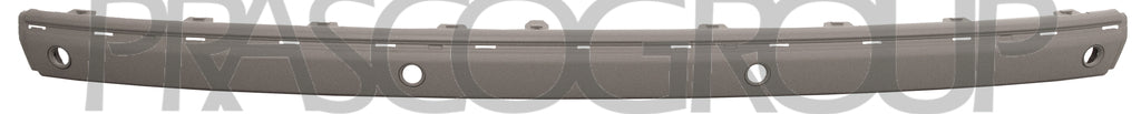 modanatura paraurti posteriore centrale con primer con fori profilo fori pdc mercedes c class w203 2000 2004 me0271265