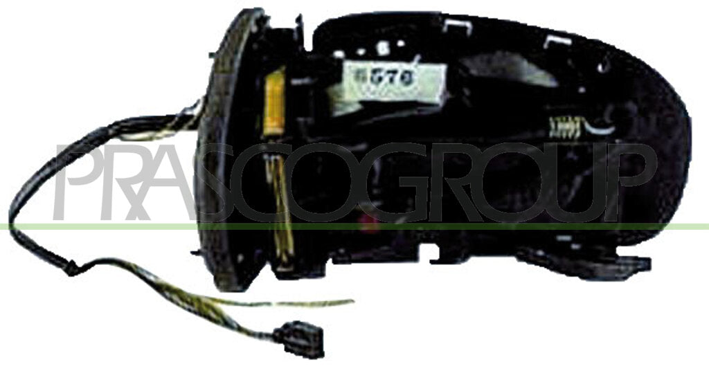 retrovisore sinistro elettrico termico chiudibile con cablaggi 9 pins mercedes c class w203 2000 2004 me0277324