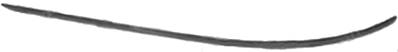 profilo destro paraurti posteriore cromato mod station wagon avantgarde elegeance mercedes c class w204 s204 2010 2011 me0291273