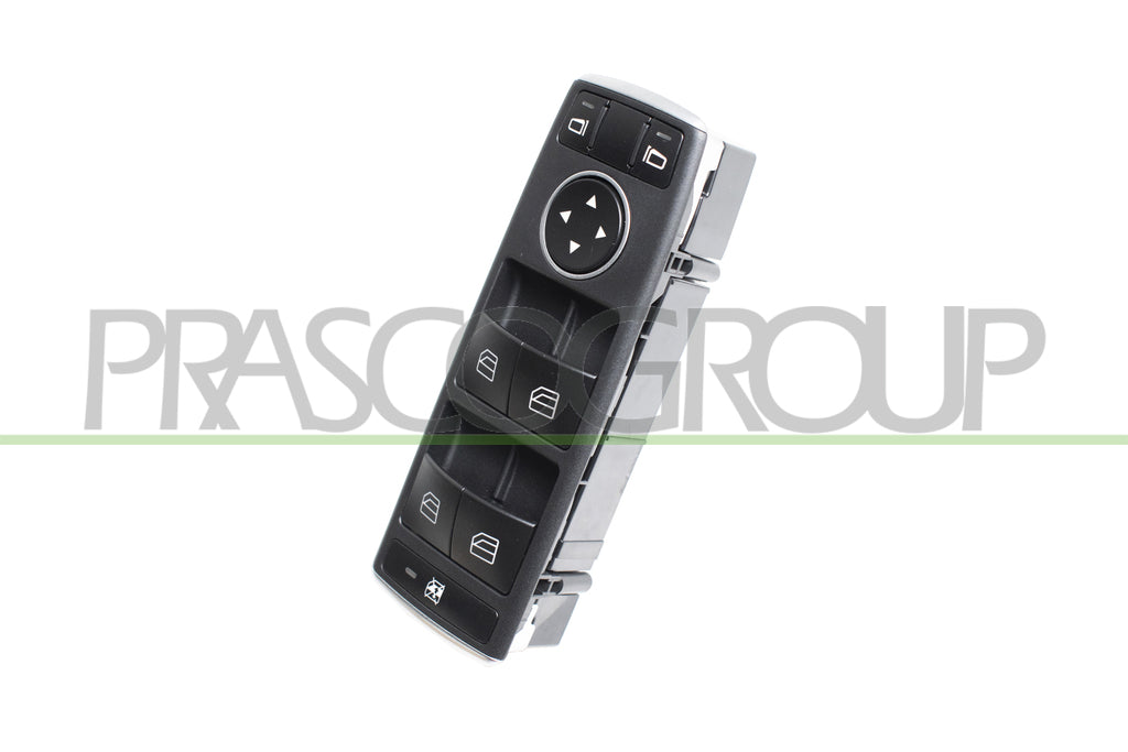 pulsantiera alzacristallo porta anteriore sinistra nera 4 interruttori senza funzione chiusura retrovisori 3 pins mercedes c class w204 s204 2007 2010 me029ws14