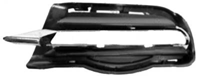 griglia sinistra paraurti anteriore nera con sede led mercedes c class w204 s204 2010 2011 me0301250