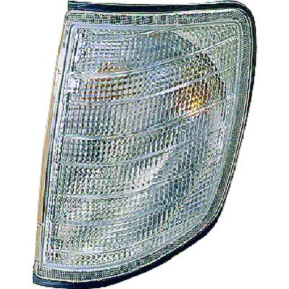 fanale anteriore sinistro arancio con portalampada mod 85 93 mercedes e class w124 1984 1989 a1248260043