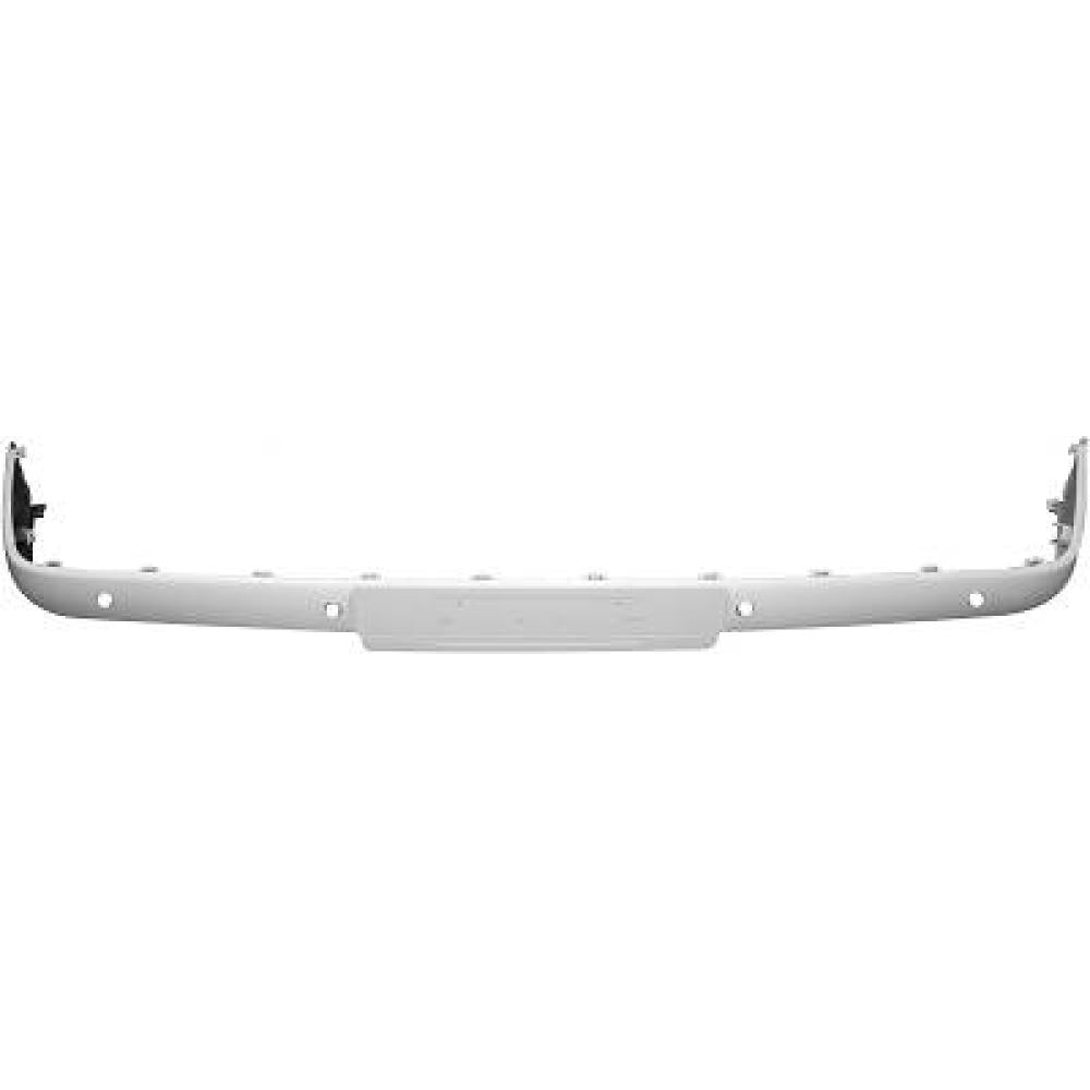 modanatura paraurti posteriore centrale con primer con fori pdc mercedes e class w210 1995 1999 a2108850621