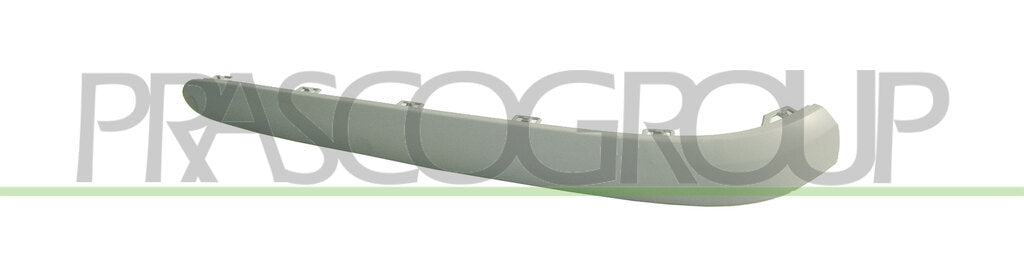 modanatura sinistra paraurti posteriore senza fori pdc senza profilo mercedes e class w211 2002 2007 me0391254