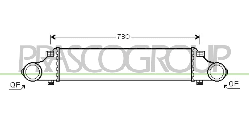 intercooler mercedes e class w211 s211 2002 2007 me039n002