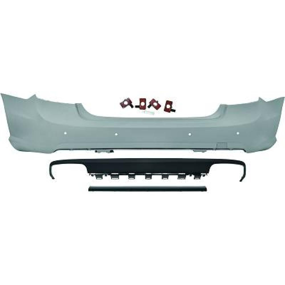 paraurti posteriore con primer con fori pdc mod amg mercedes e class w212 2009 2013 a21288029409999