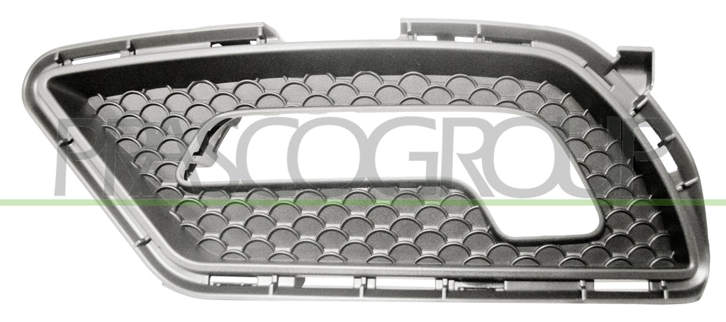 griglia sinistra paraurti anteriore nera con sede fendi mod amg mercedes e class coupe c207 a207 2009 2013 me0442144