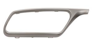 modanatura sinistra paraurti posteriore verniciata argento mod e63 amg mercedes e class w212 2013 2016 me0451284