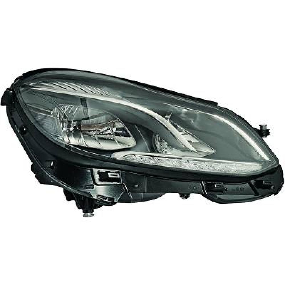 proiettore destro h7 psy24w elettrico con motore led mercedes e class w212 2013 2016 a212820183964